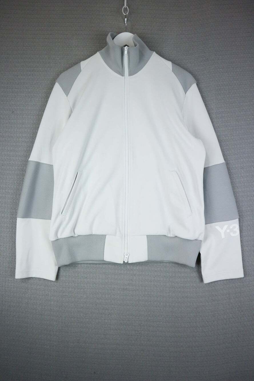 Y-3 Yohji Yamamoto Adidas Ribbed Zip Up Track Jacket Mens Medium